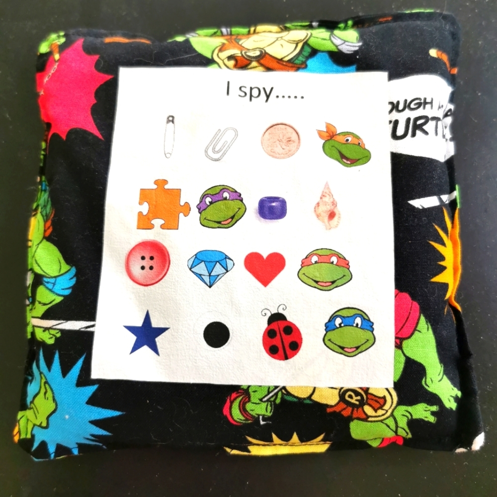 Teenage Mutant Ninja Turtles I Spy Sensory Bag